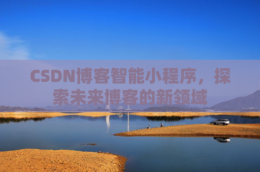 CSDN博客智能小程序，探索未来博客的新领域